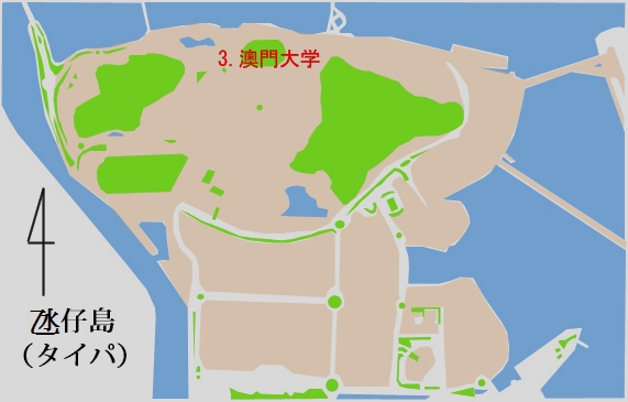 Macau Taipa Map 